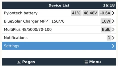 Device List
